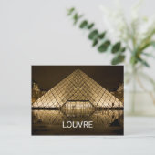 Louvre, Parijs/Frankrijk Briefkaart (Staand voorkant)
