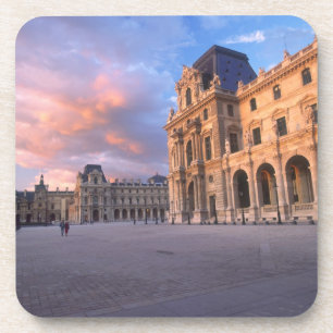 Louvre, Parijs, Frankrijk Drankjes Onderzetter