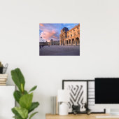 Louvre, Parijs, Frankrijk Poster (Thuiskantoor)
