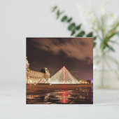 Louvre, Parijs, Frankrijk, schilderachtig foto; (Staand voorkant)