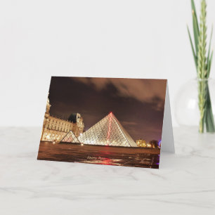 Louvre, Parijs, Frankrijk, schilderachtig foto Kaart