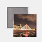 Louvre, Parijs, Frankrijk, schilderachtig foto Magneet (Voorkant / Achterkant)