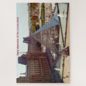 Louvre Parijs. Legpuzzel (Verticaal)