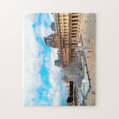 Louvre Parijs. Legpuzzel (Verticaal)