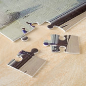 Louvre Paris. Jigzaag Puzzle Legpuzzel (Zijkant)