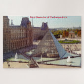 Louvre Paris. Jigzaag Puzzle Legpuzzel (Horizontaal)