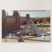 Louvre Paris. Jigzaag Puzzle Legpuzzel (Horizontaal)