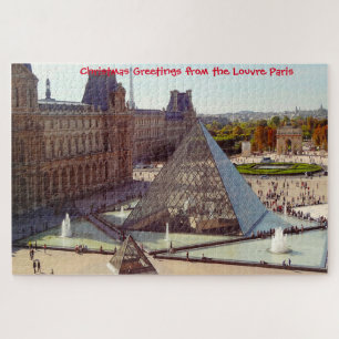 Louvre Paris. Jigzaag Puzzle Legpuzzel