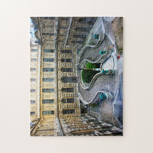 Louvre Paris. Legpuzzel (Verticaal)