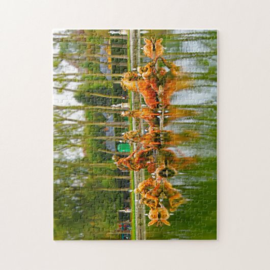 Louvre Paris. Legpuzzel (Verticaal)