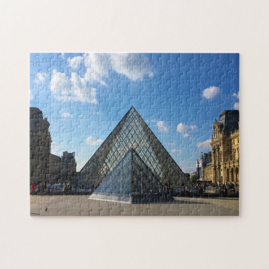 Louvre Paris. Legpuzzel (Horizontaal)