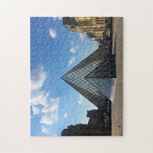 Louvre Paris. Legpuzzel (Verticaal)