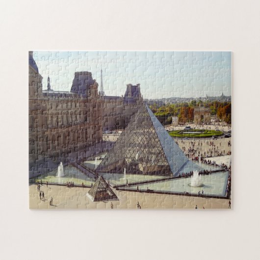 Louvre Paris. Legpuzzel (Horizontaal)