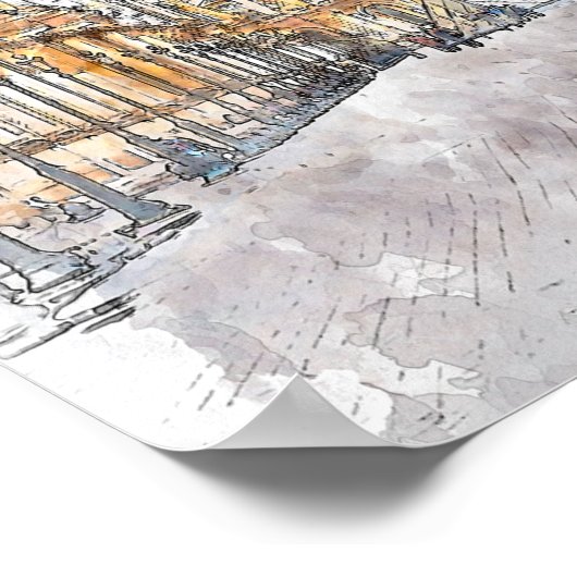 Louvre Paris Poster (Hoek)