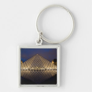 Louvre Piramide door architect I.M. Pei bij Sleutelhanger