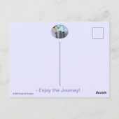 Louvre Post Kaart - Happy (optionele envelop) (Achterkant)