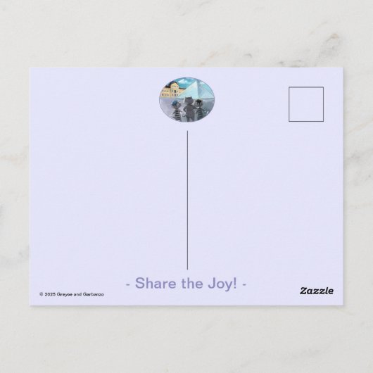 Louvre Post Kaart (optionele envelop) (Achterkant)