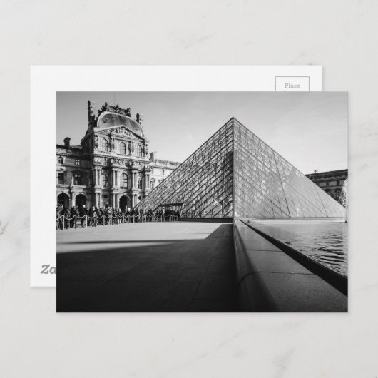 Louvre Pyramid 2 Briefkaart (Voorkant / Achterkant)