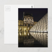 Louvre Pyramid 3 Briefkaart (Voorkant / Achterkant)
