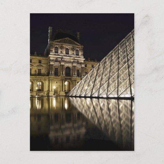 Louvre Pyramid 3 Briefkaart (Voorkant)