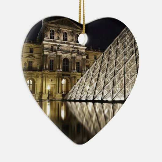 Louvre Pyramid 3 Keramisch Ornament (Rechts)