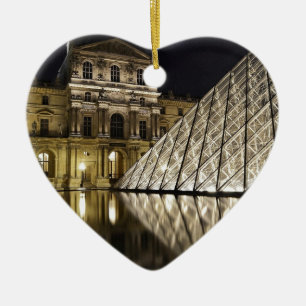 Louvre Pyramid 3 Keramisch Ornament