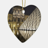 Louvre Pyramid 3 Keramisch Ornament (Links)