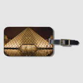 Louvre Pyramid Bagagelabel (Voorkant (horizontaal))