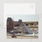 Louvre Pyramid Briefkaart (Voorkant / Achterkant)