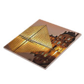 Louvre Pyramid, Parijs Tegeltje (Zijkant)