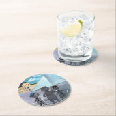 Louvre Ronde papieren Onderzetters (Set van 6) (Insitu)