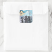 Louvre Square Stickers (Tas)