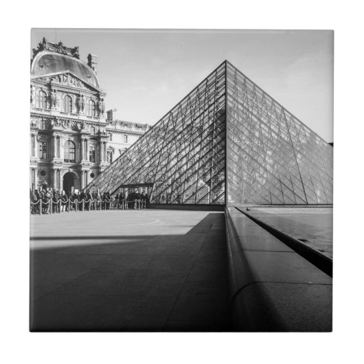 Louvre Tegeltje (Voorkant)