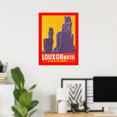  Louxour Hotel Egypte Poster (Thuiskantoor)
