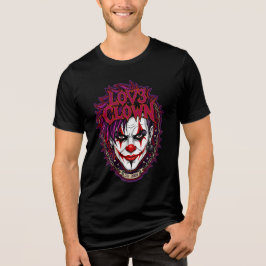 LOV3 CLOWN en LOV3 GRENADE Tri-Blend Shirt