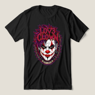 LOV3 CLOWN en LOV3 GRENADE Tri-Blend Shirt