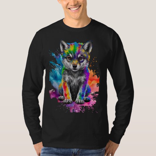 Lovable Baby Lycan Wolf T-shirt (Voorkant)