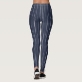 Lovable blauw getinte biologische unieke vlammen leggings (Achterkant)