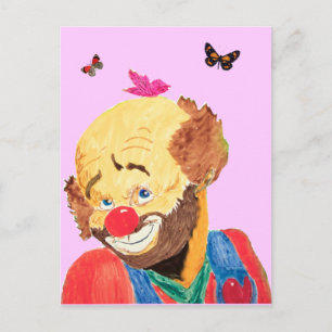 Lovable Clown Briefkaart
