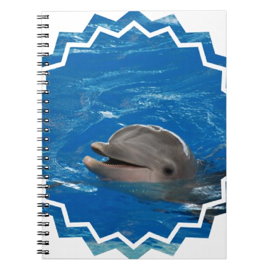 Lovable Dolphin Notitieboek (Voorkant)