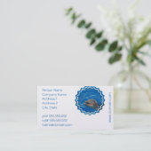 Lovable Dolphin Visitekaartje (Staand voorkant)