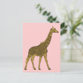 Lovable Giraffe Briefkaart (Staand voorkant)