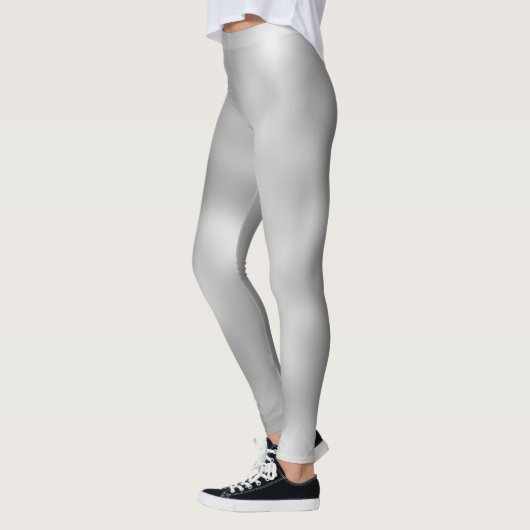 Lovable Grey Classic Shaded White Leggings (Links)