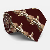 Lovable Old Goat Fun Novelty Animal Pattern Stropdas (Opgerold)