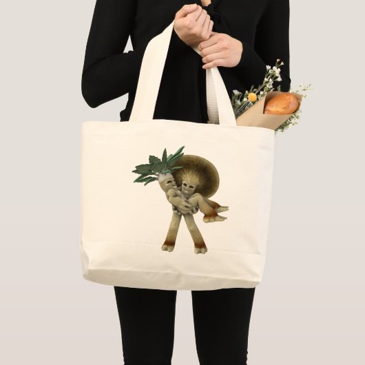 Lovable Vegetables - Draag me thuis Grote Tote Bag (Voorkant (product))