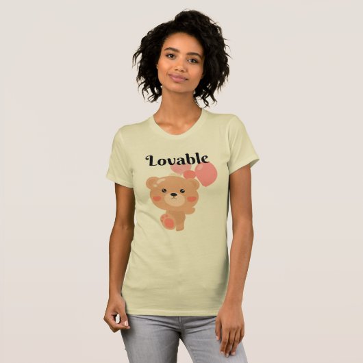 Lovable Women's Slim Fit T-shirt (Voorkant volledig)