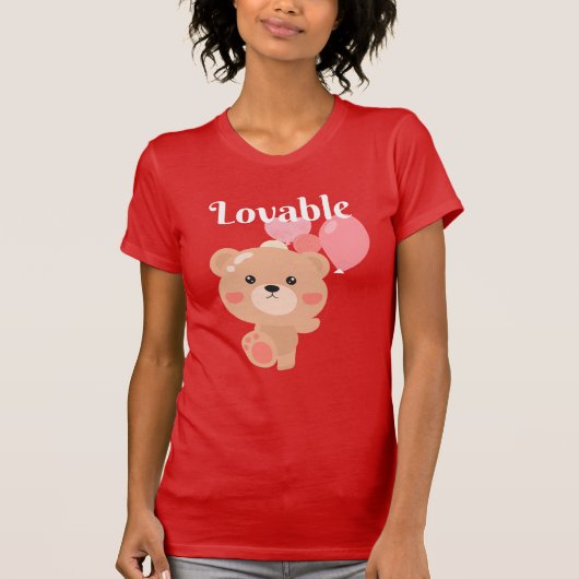 Lovable Women's Slim Fit T-shirt (Voorkant)
