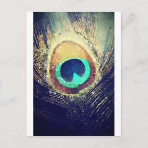 Love2Snap Peacock Feather Briefkaart