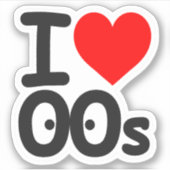 Love 00s sticker (Voorkant)