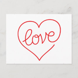 LOVE (03) Briefkaart